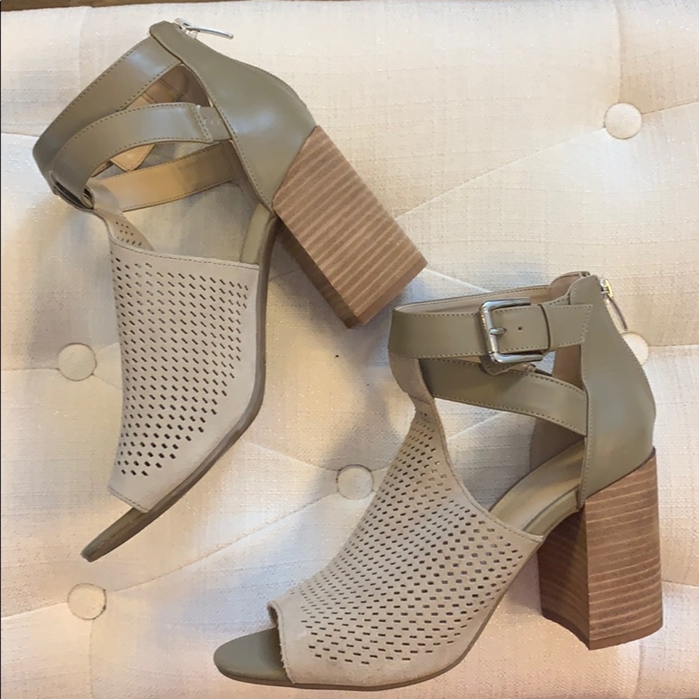 Marc Fisher Sandals with Block Heels.